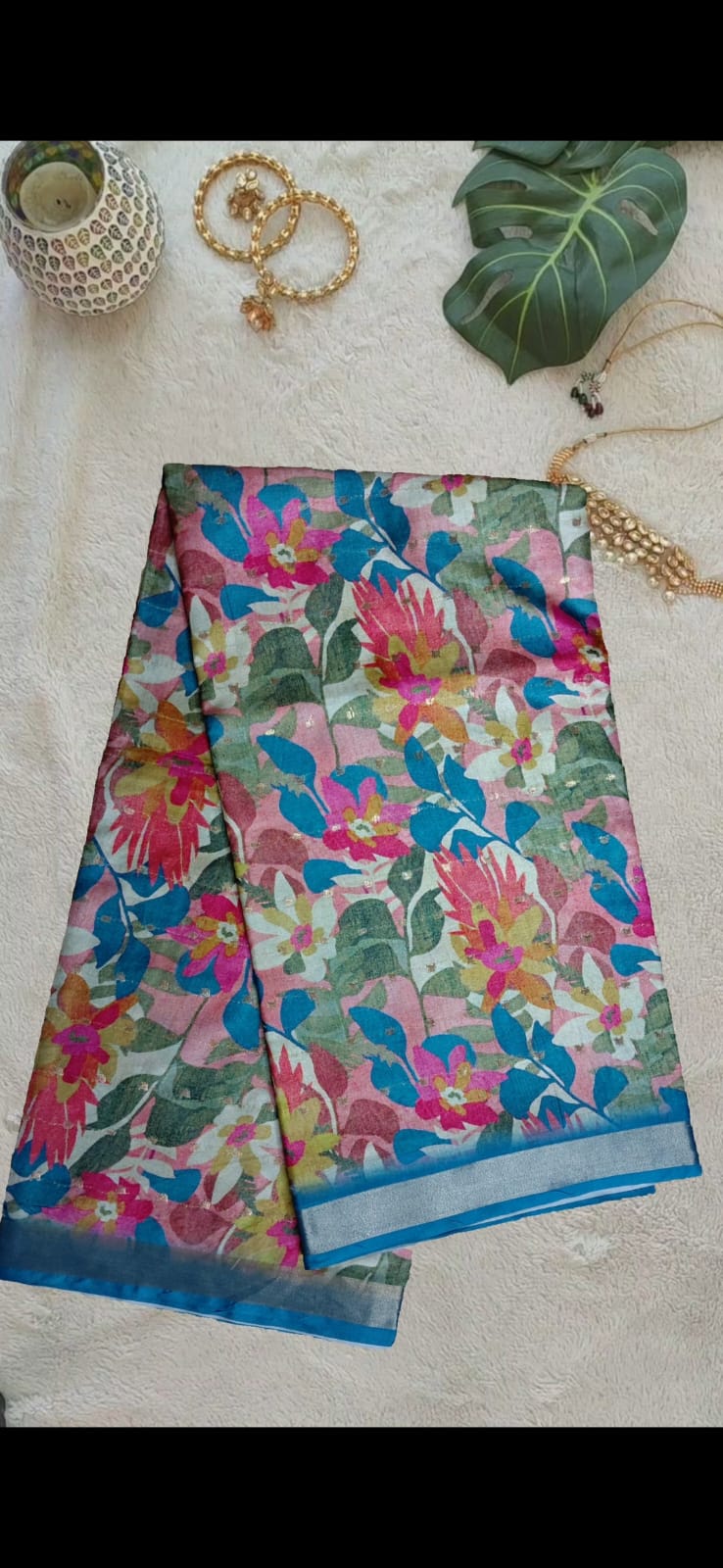 Paper Silk Satyapole Saree